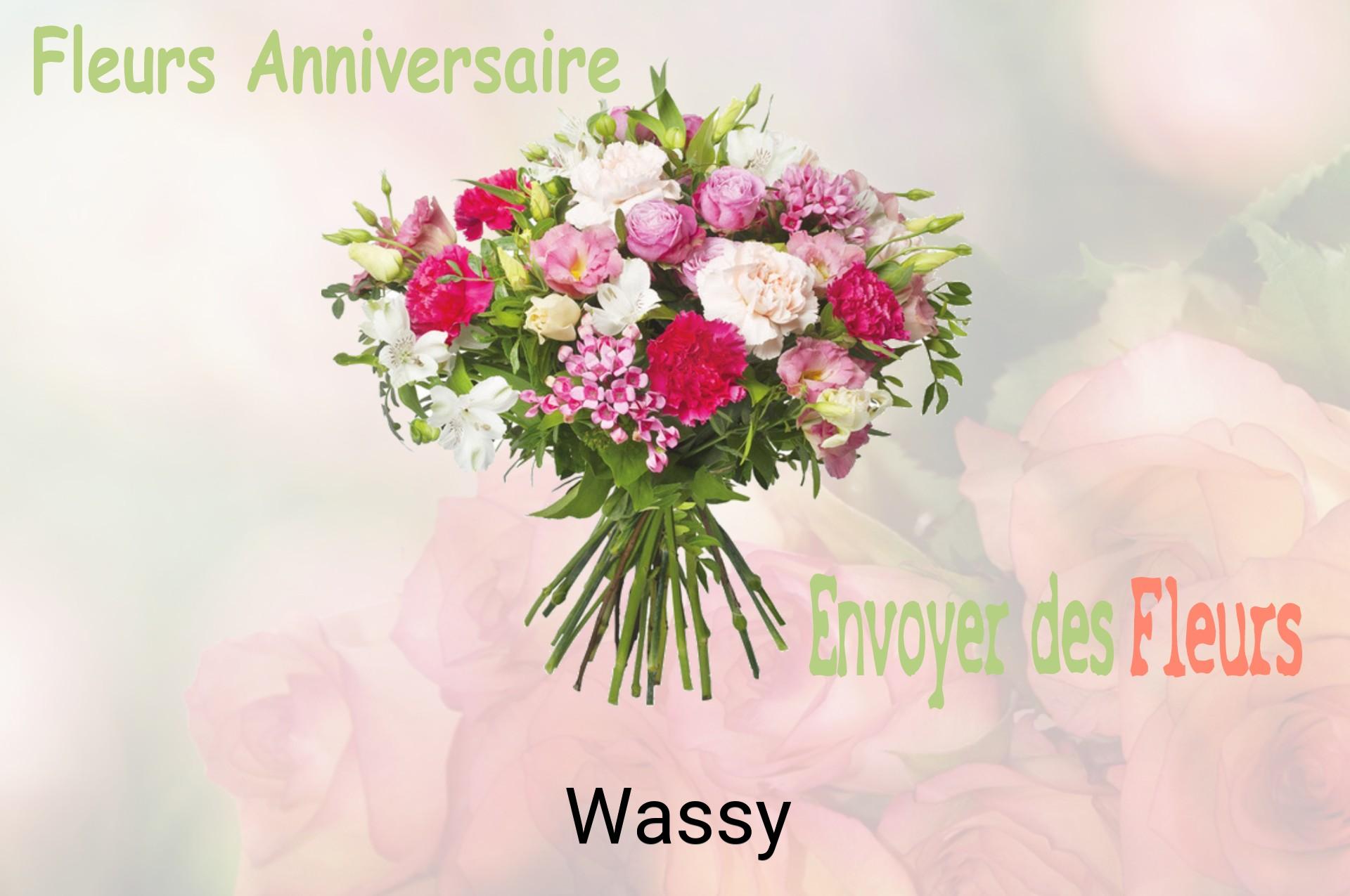 Bouquet de fleurs d’anniversaire livré à Wassy